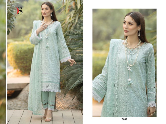 Adans Liba Chikankari 23 Nx By Deepsy Pakistani Suits Catalog